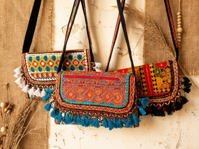 File Clutch Purse